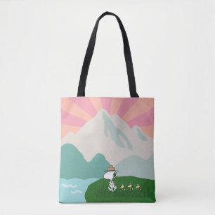 Peanuts   Snoopy Leader of the Pack Tote Bag
