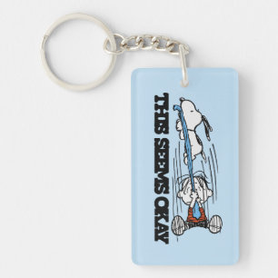 Peanuts   Snoopy & Linus Key Ring