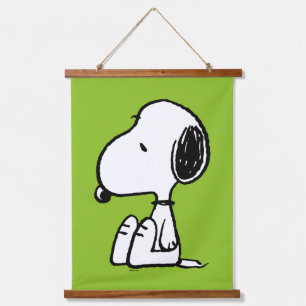 Peanuts   Snoopy Looking Down Hanging Tapestry