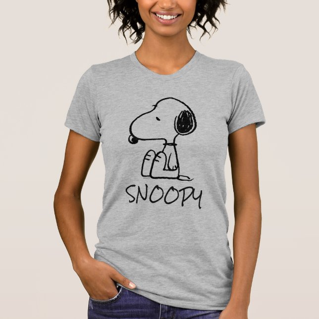 Peanuts | Snoopy Looking Down T-Shirt (Front)
