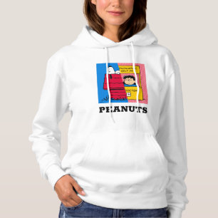 Peanuts Snoopy & Lucy Half & Half Hoodie
