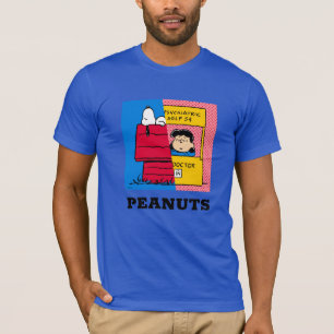 Peanuts   Snoopy & Lucy Half & Half T-Shirt