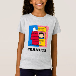Peanuts   Snoopy & Lucy Half & Half T-Shirt