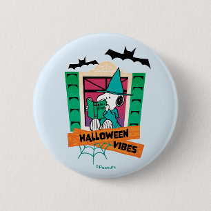 Peanuts Snoopy Magic Potions Halloween 6 Cm Round Badge