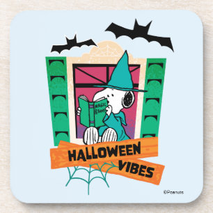 Peanuts Snoopy Magic Potions Halloween Coaster