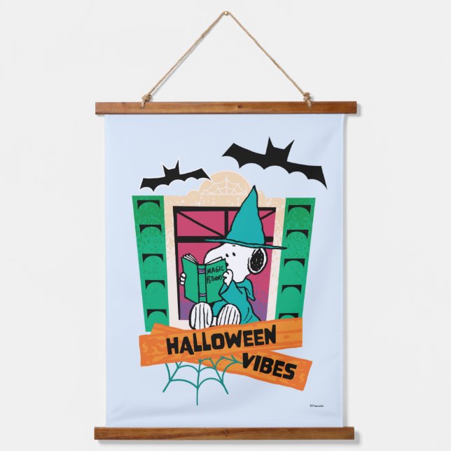Peanuts Snoopy Magic Potions Halloween Hanging Tapestry (Front)