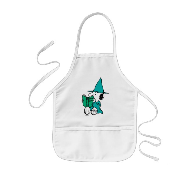 Peanuts Snoopy Magic Potions Halloween Kids Apron (Front)