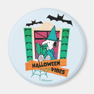 Peanuts Snoopy Magic Potions Halloween Magnet