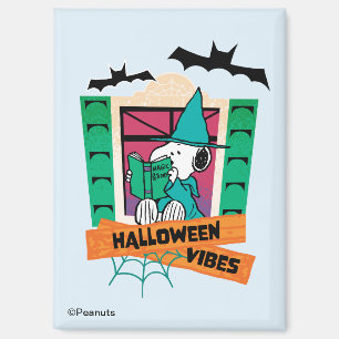 Peanuts Snoopy Magic Potions Halloween Magnet