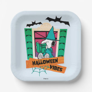 Peanuts Snoopy Magic Potions Halloween Paper Plate