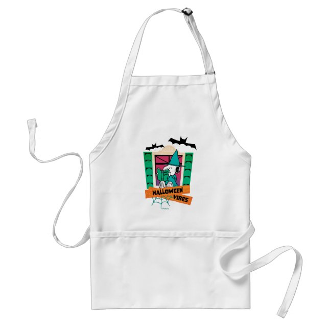 Peanuts Snoopy Magic Potions Halloween Standard Apron (Front)