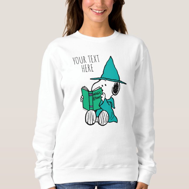 Peanuts Snoopy Magic Potions Halloween Sweatshirt (Front)