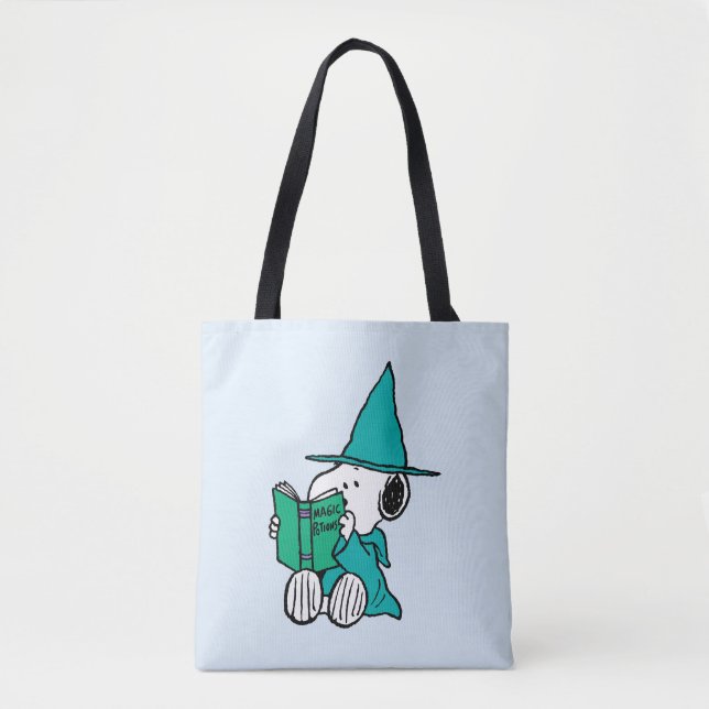 Peanuts Snoopy Magic Potions Halloween Tote Bag (Front)