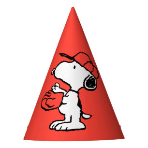 Peanuts   Snoopy Making the Catch Party Hat