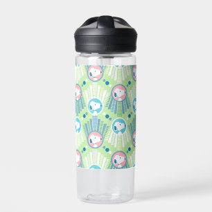 Peanuts   Snoopy Mint Green Deco Dreams Pattern Water Bottle