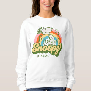Peanuts   Snoopy Music Rainbow Sweatshirt