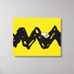 Peanuts   Snoopy Nap Canvas Print