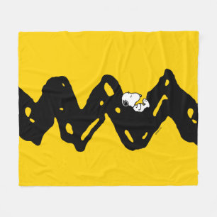Peanuts   Snoopy Nap Fleece Blanket