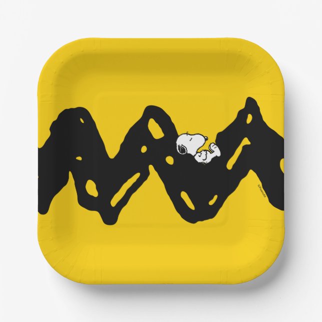 Peanuts | Snoopy Nap Paper Plate (Front)