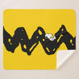 Peanuts   Snoopy Nap Sherpa Blanket