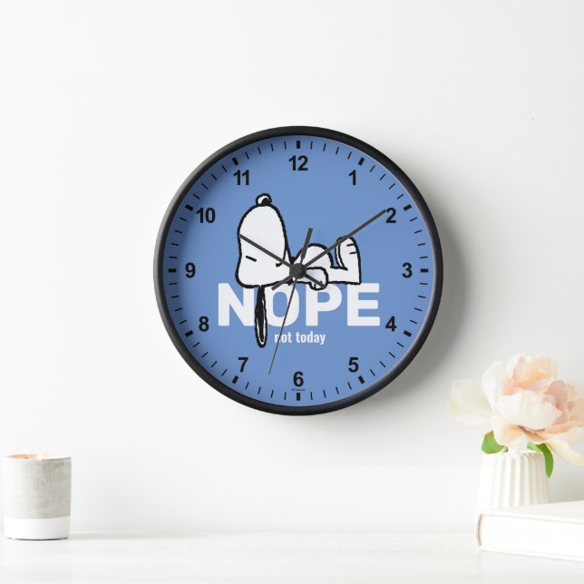 Peanuts | Snoopy Not Today Clock (Home)