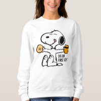 Peanuts | Snoopy OK But First Coffee