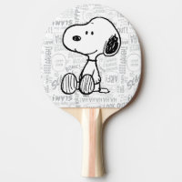PEANUTS | Snoopy on Black White Comics