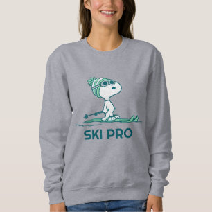 Peanuts Snoopy on Skis Sweatshirt