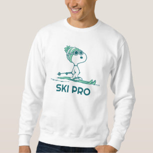 Peanuts Snoopy on Skis Sweatshirt