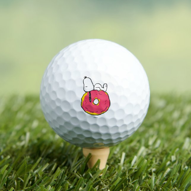 Peanuts | Snoopy Pink Doughnut Golf Balls (Insitu Tee)