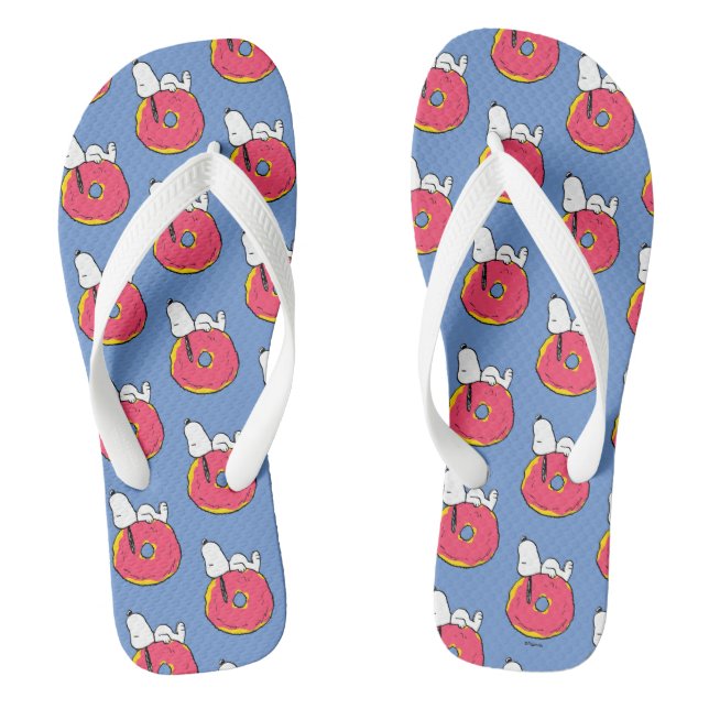 Peanuts | Snoopy Pink Doughnut Jandals (Footbed)
