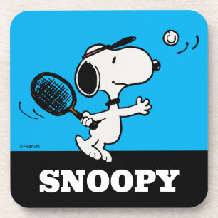 Peanuts   Snoopy Plays Tennis Coaster