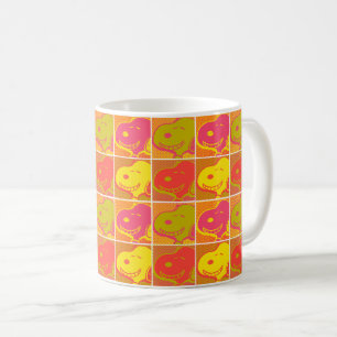 Peanuts   Snoopy Pop Art Pattern Coffee Mug