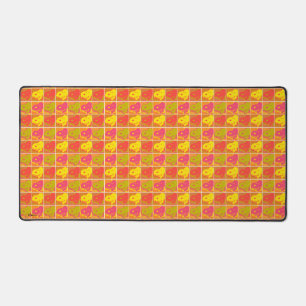 Peanuts   Snoopy Pop Art Pattern Desk Mat
