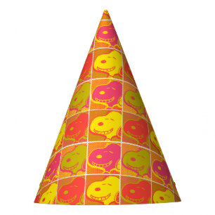 Peanuts Snoopy Pop Art Pattern Party Hat