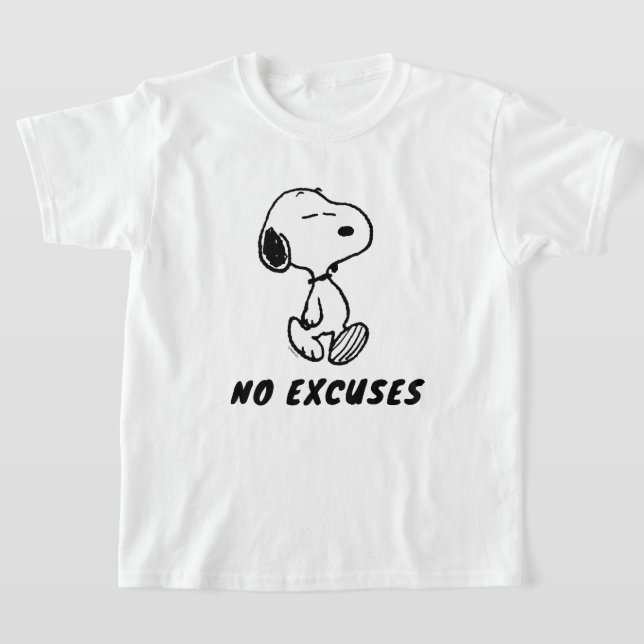 Peanuts | Snoopy Positive Walk T-Shirt (Laydown)