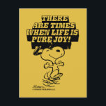 Peanuts | Snoopy Pure Joy Postcard<br><div class="desc">Check out this fun vintage style design featuring the Snoopy.</div>