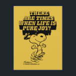 Peanuts | Snoopy Pure Joy Postcard<br><div class="desc">Check out this fun vintage style design featuring the Snoopy.</div>