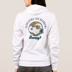 Peanuts Snoopy Rainbow Heart Sunglasses Hoodie