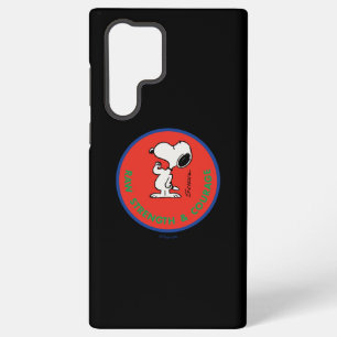 Peanuts   Snoopy Raw Strength & Courage Badge Samsung Galaxy Case