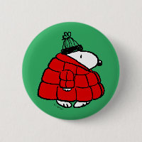 Peanuts | Snoopy Red Puffer Jacket
