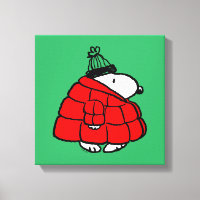 Peanuts | Snoopy Red Puffer Jacket