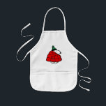 Peanuts | Snoopy Red Puffer Jacket Kids Apron<br><div class="desc">Check out this fun Peanuts design featuring Snoopy in his red puffy winter jacket.</div>