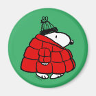Peanuts | Snoopy Red Puffer Jacket