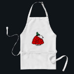 Peanuts | Snoopy Red Puffer Jacket Standard Apron<br><div class="desc">Check out this fun Peanuts design featuring Snoopy in his red puffy winter jacket.</div>