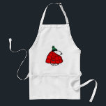 Peanuts | Snoopy Red Puffer Jacket Standard Apron<br><div class="desc">Check out this fun Peanuts design featuring Snoopy in his red puffy winter jacket.</div>
