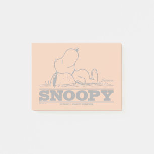 Peanuts   Snoopy Rest Break Post-it Notes