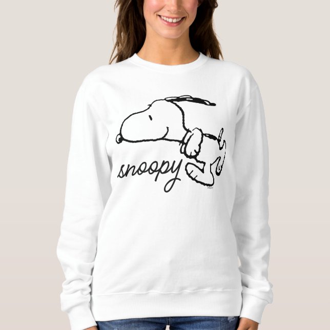 Peanuts | Snoopy Run Sweatshirt (Front)