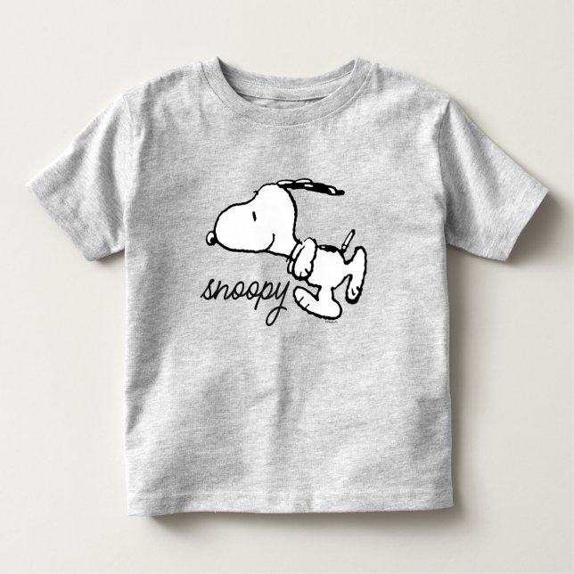 Peanuts | Snoopy Run Toddler T-Shirt (Front)