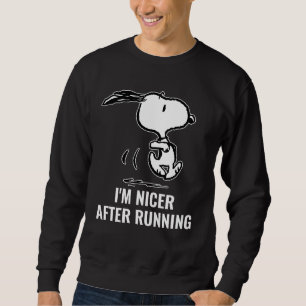 Peanuts Snoopy Running Sweatshirt